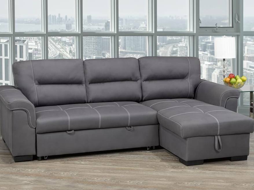 Pull-Out Sofa Sectional 1217